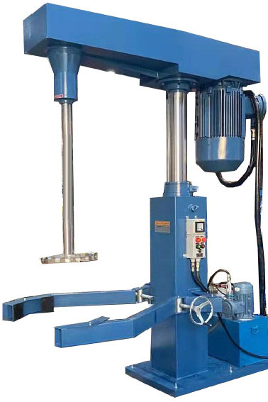 Floor-mounted high-speed dispersing machine